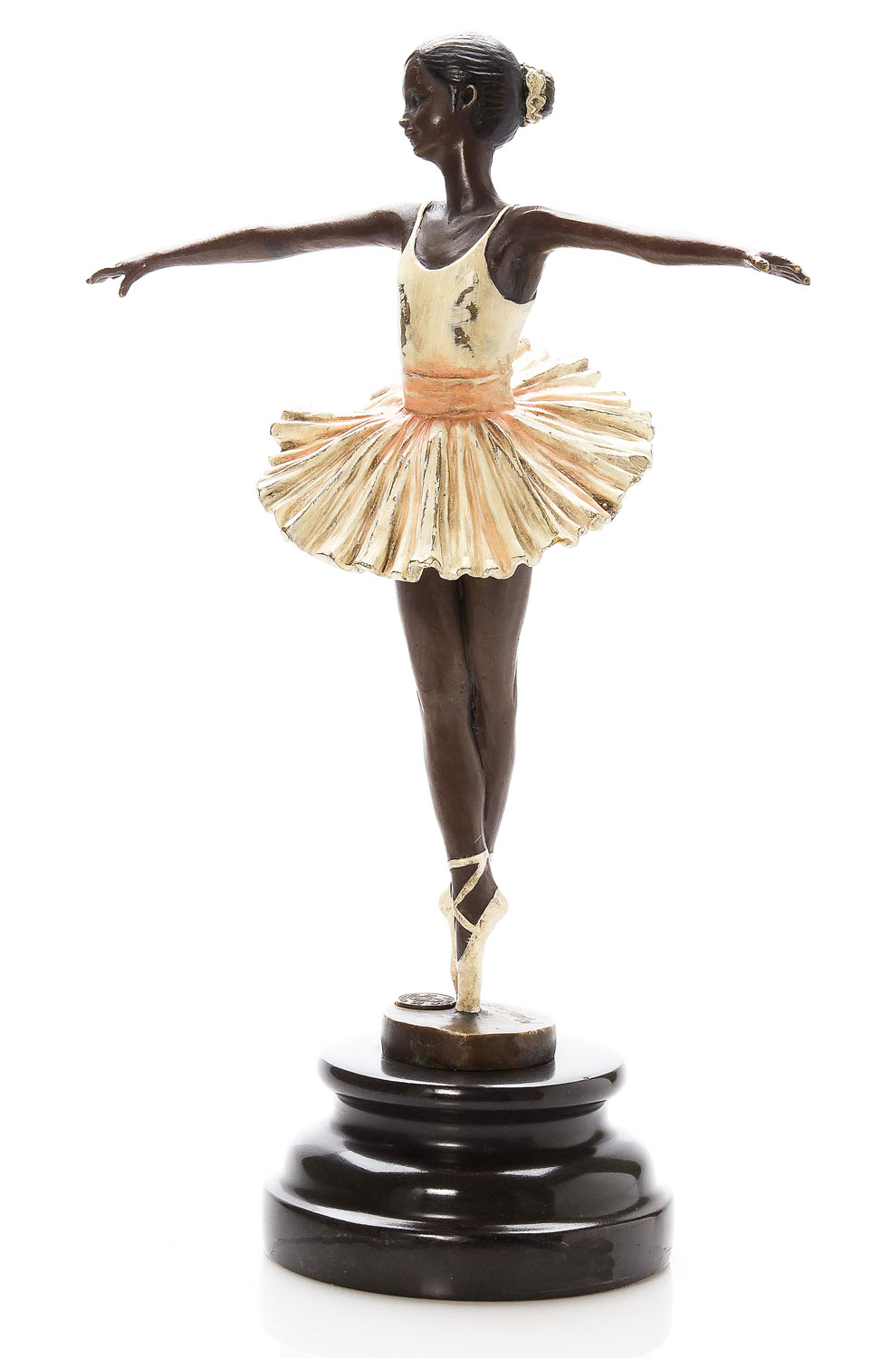 Bronze Skulptur Ballett Tänzerin Ballerina dancer antik stil sculpture figure
