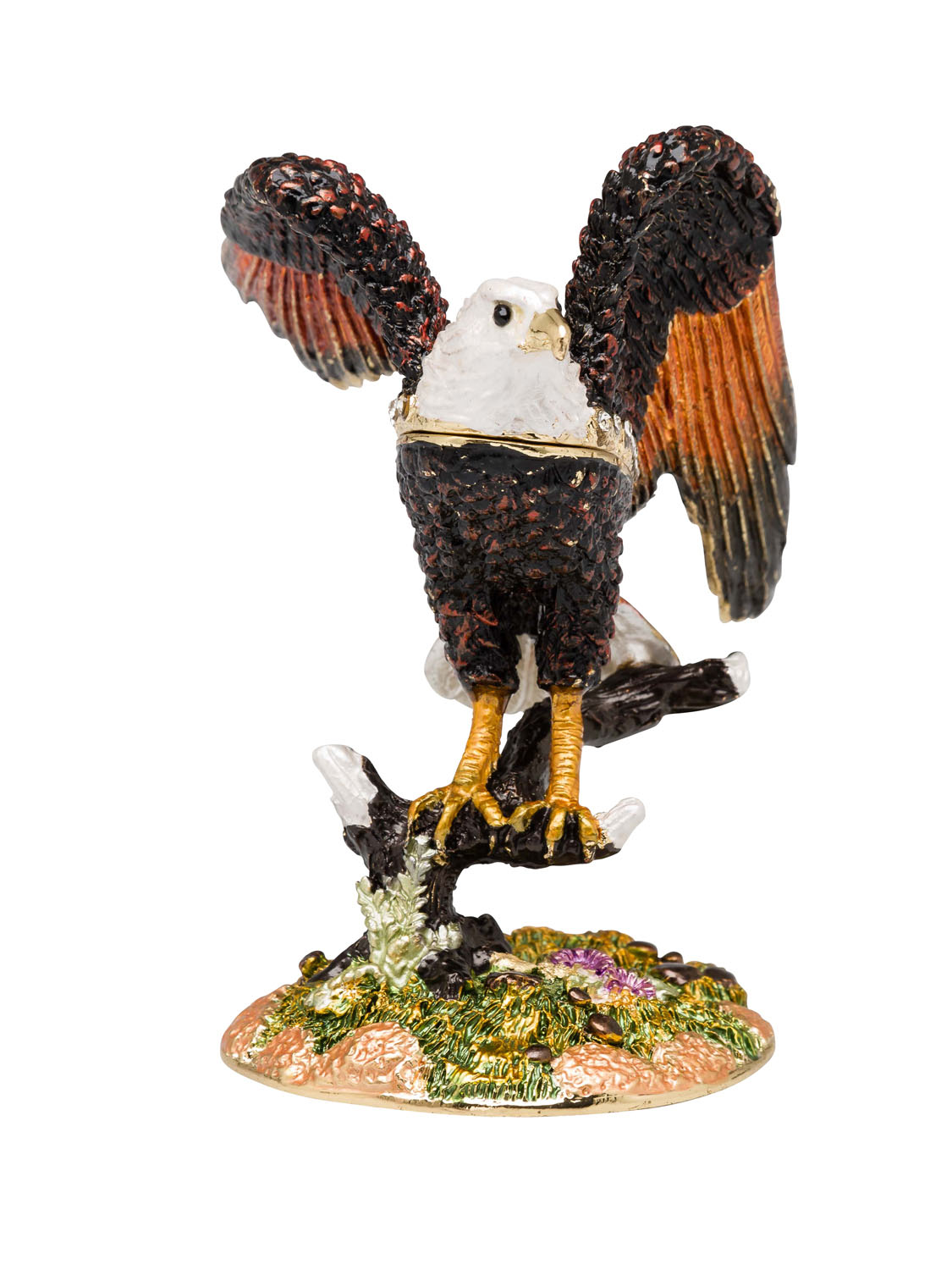 Adler Pillendose Schmuckdose Dose Pillenbox Box Pille Figur Schatulle eagle