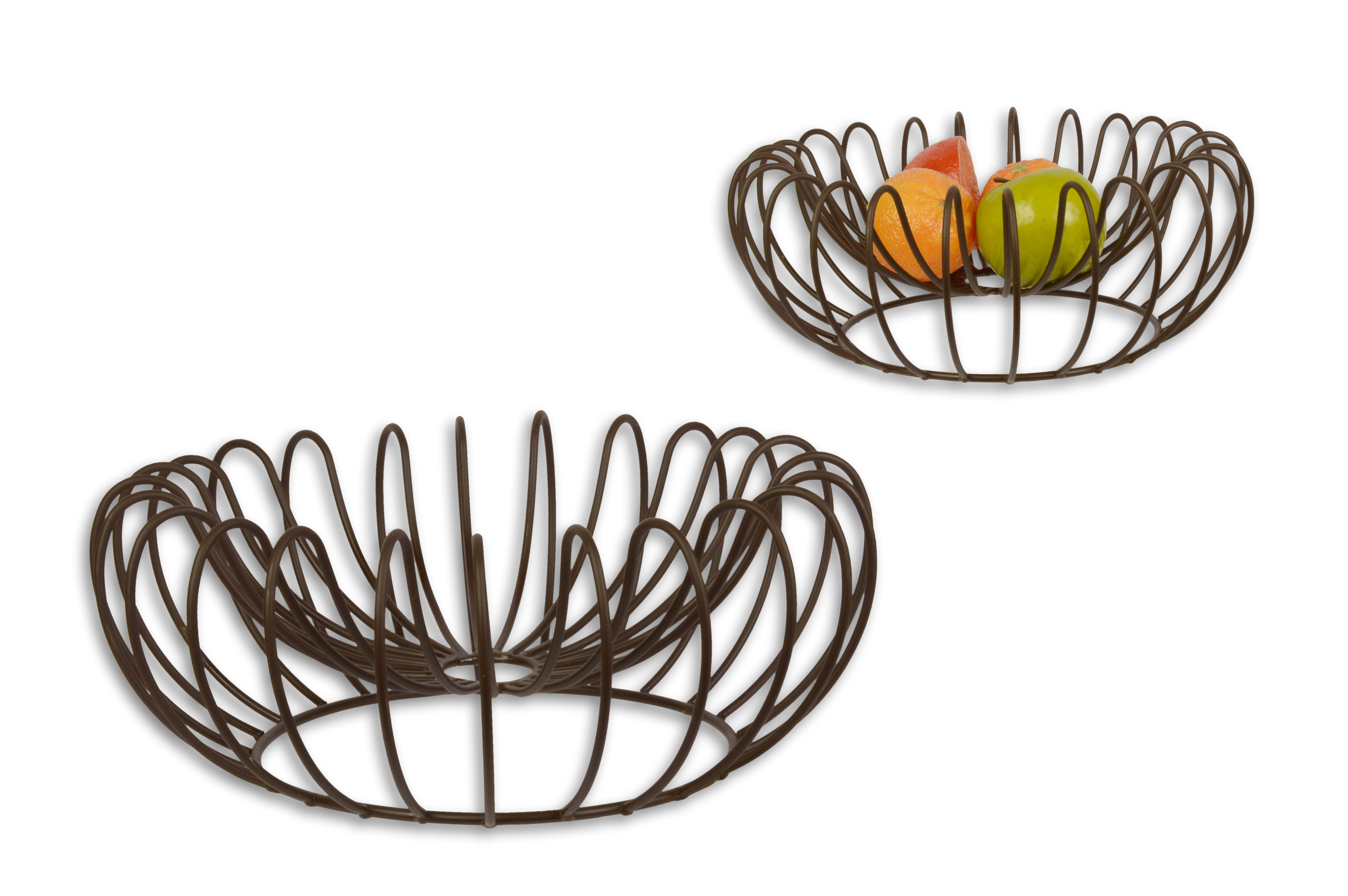 Ein eiserner Obstkorb Replikat Retro Design Dekoration