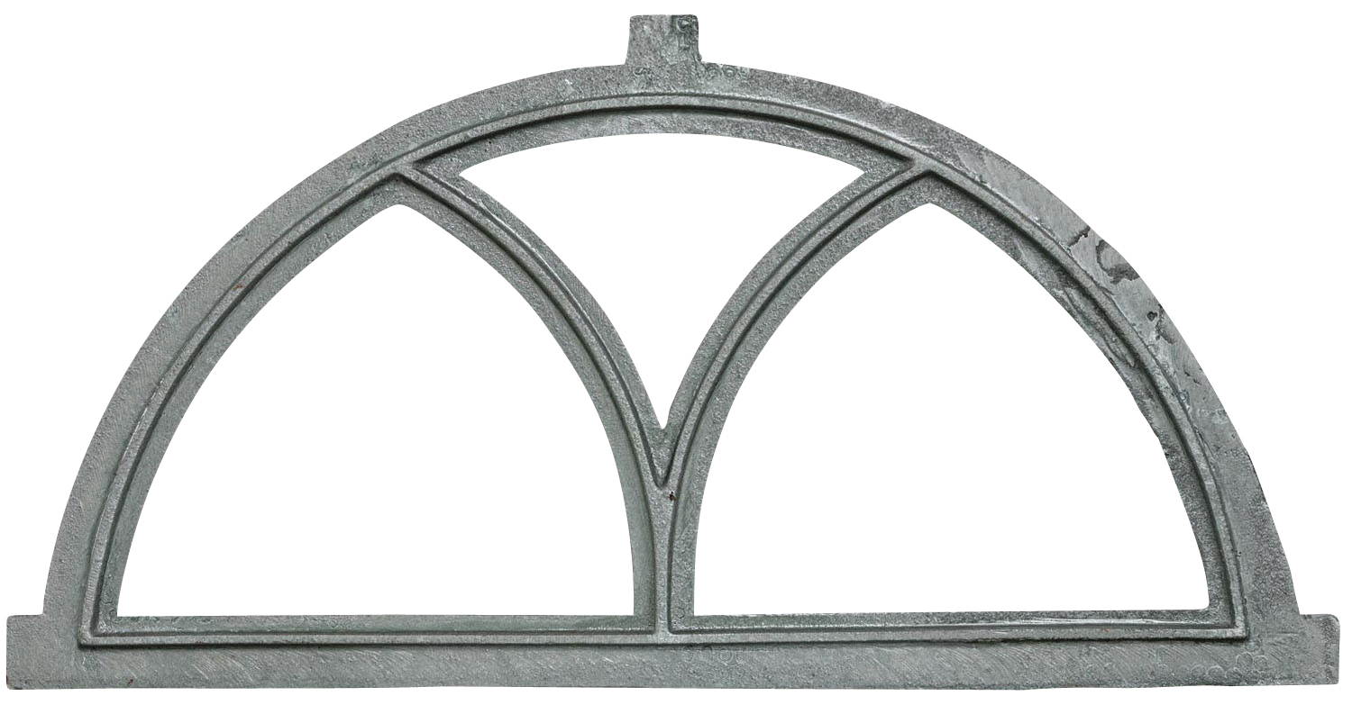 Fenster grau Stallfenster Eisenfenster Scheunenfenster Eisen 81cm Antik-Stil (g)