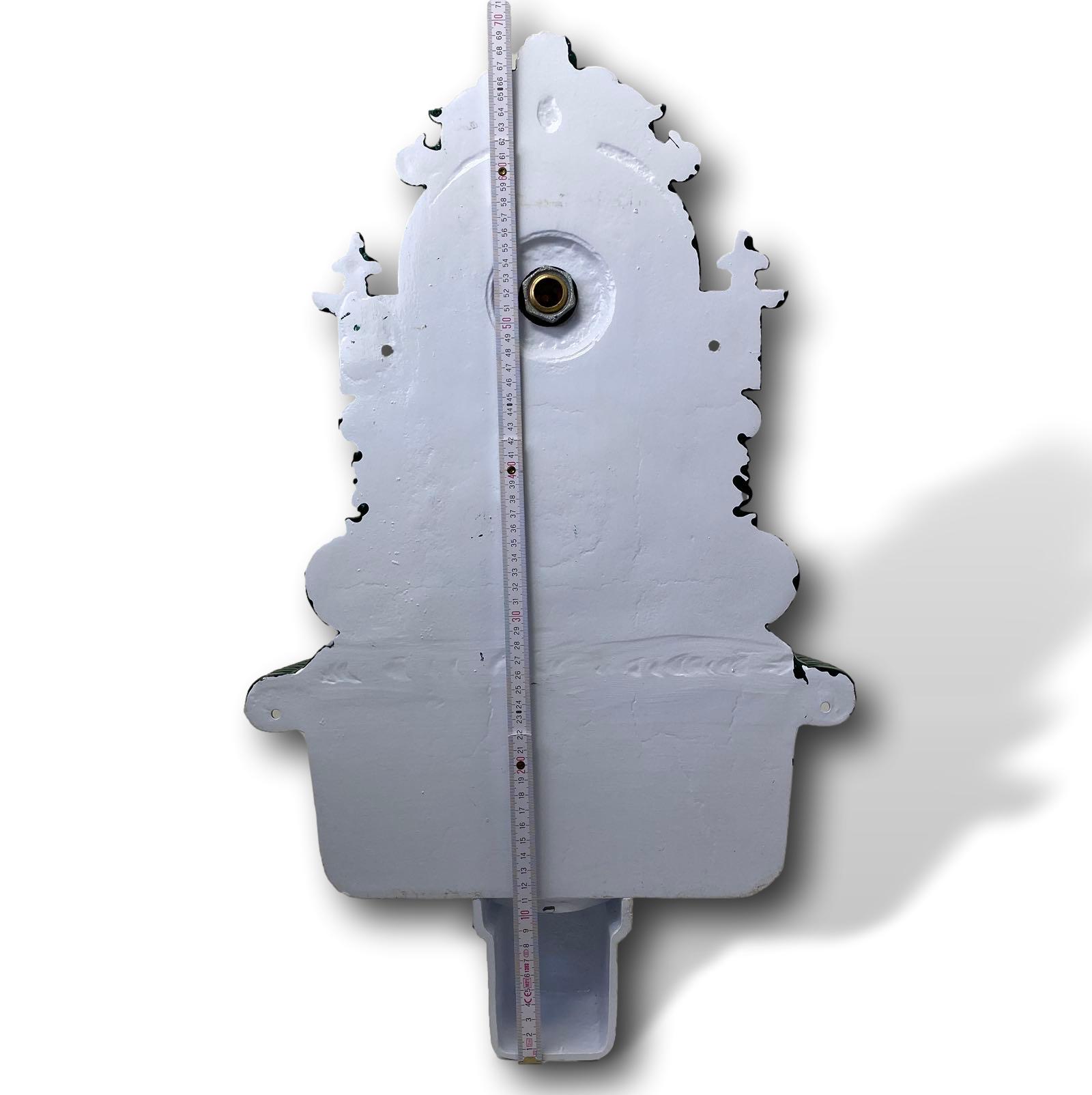 Waschbecken Wandbrunnen Garten Alu Brunnen Franz Joseph Kaiser Österreich Wien