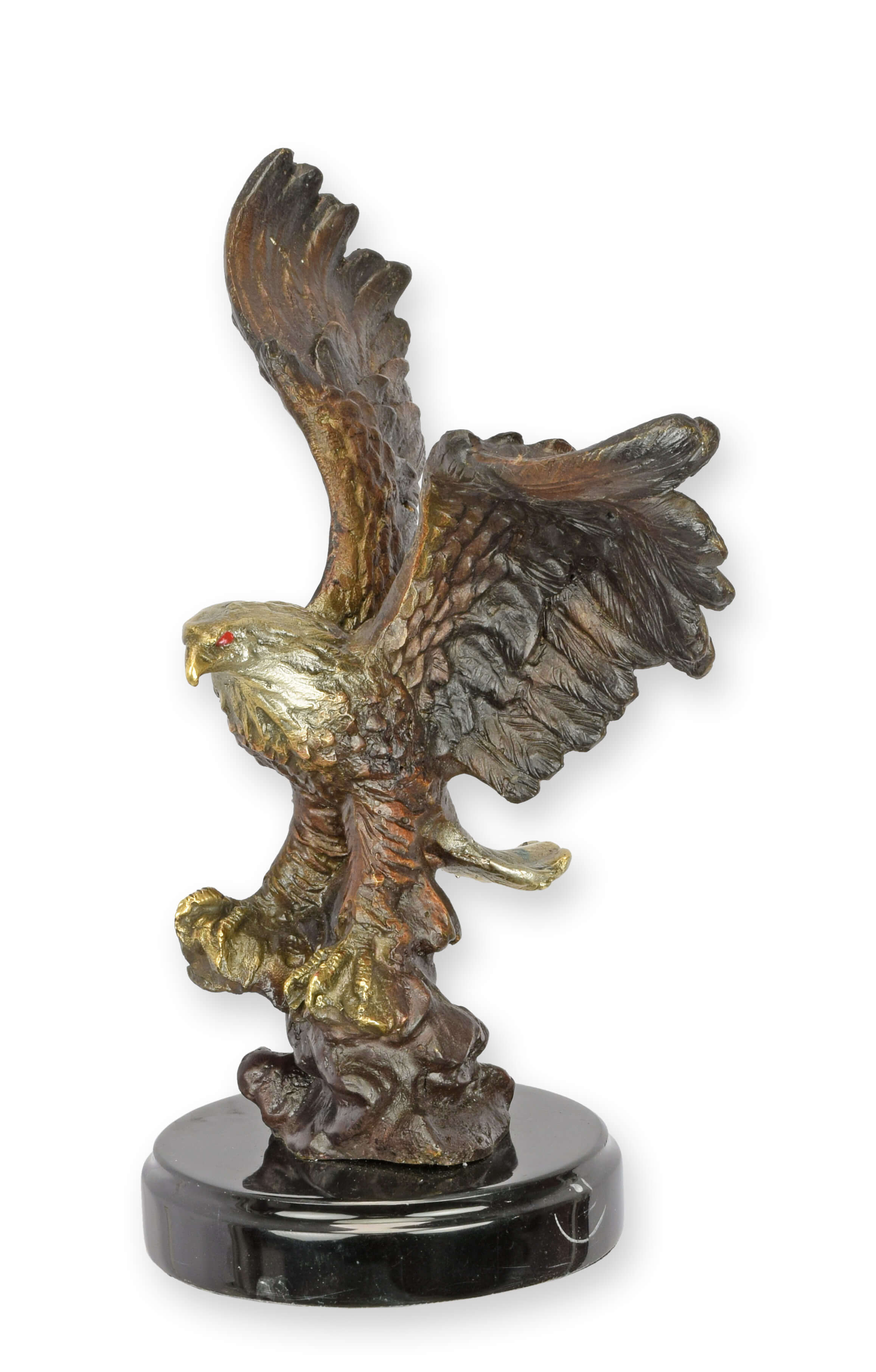 eagle, hawk, statue, bronze, figurine