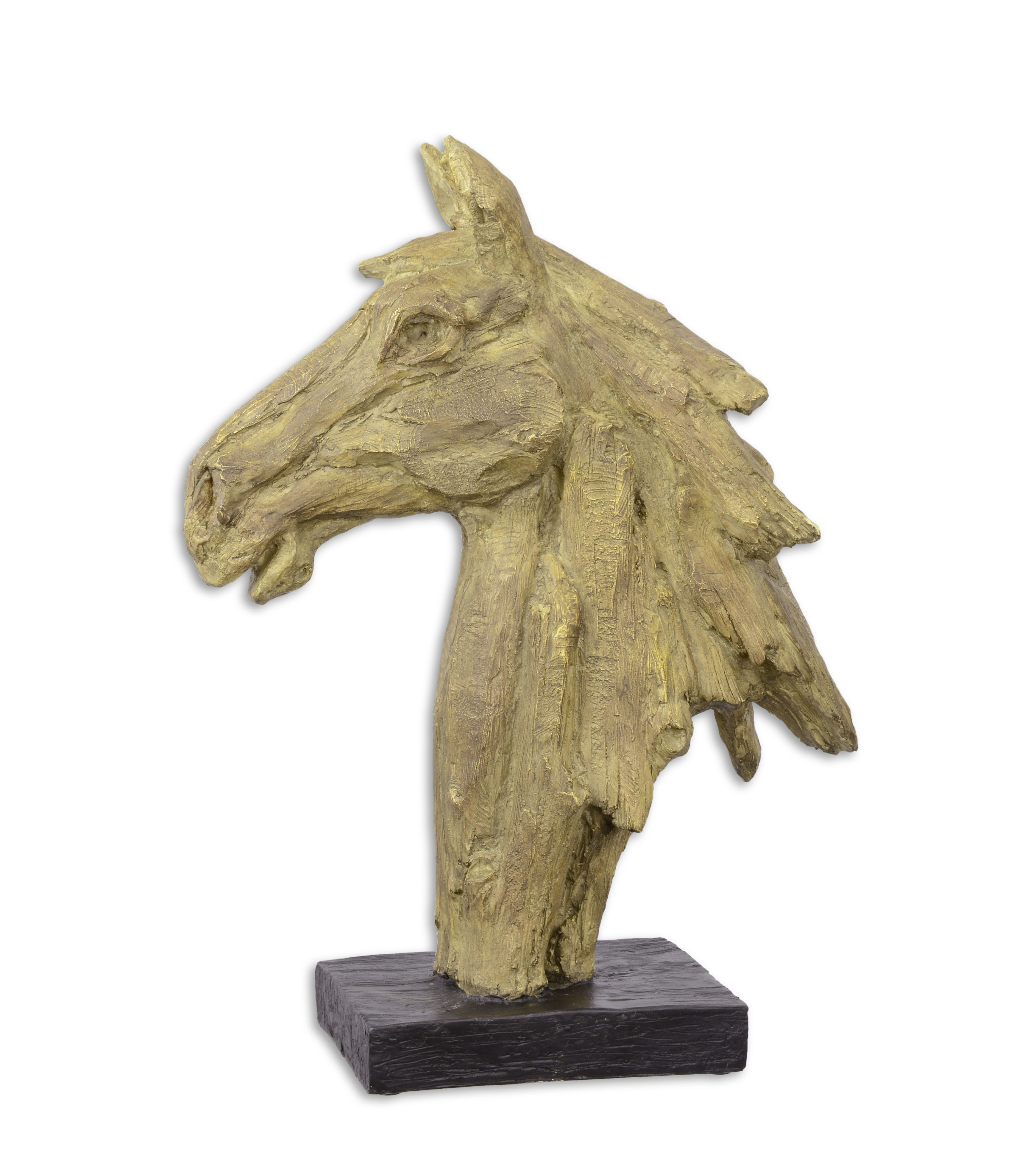 Holz, Bronze, Figur, Kunst