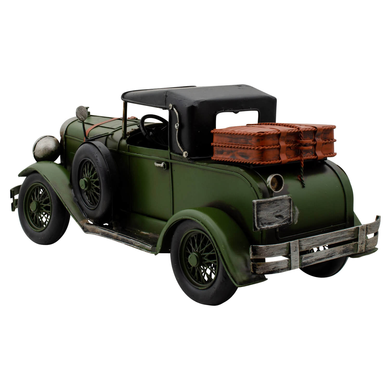 Modellauto Oldtimer Nostalgie Blech Metall Auto Modell Antik-Stil - 34cm