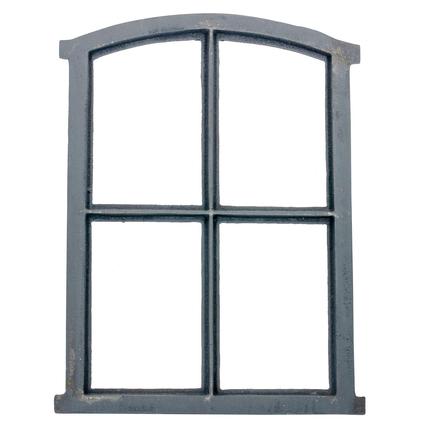 Fenster grau Stallfenster Eisenfenster Scheunenfenster Eisen 49cm Antik-Stil (k)