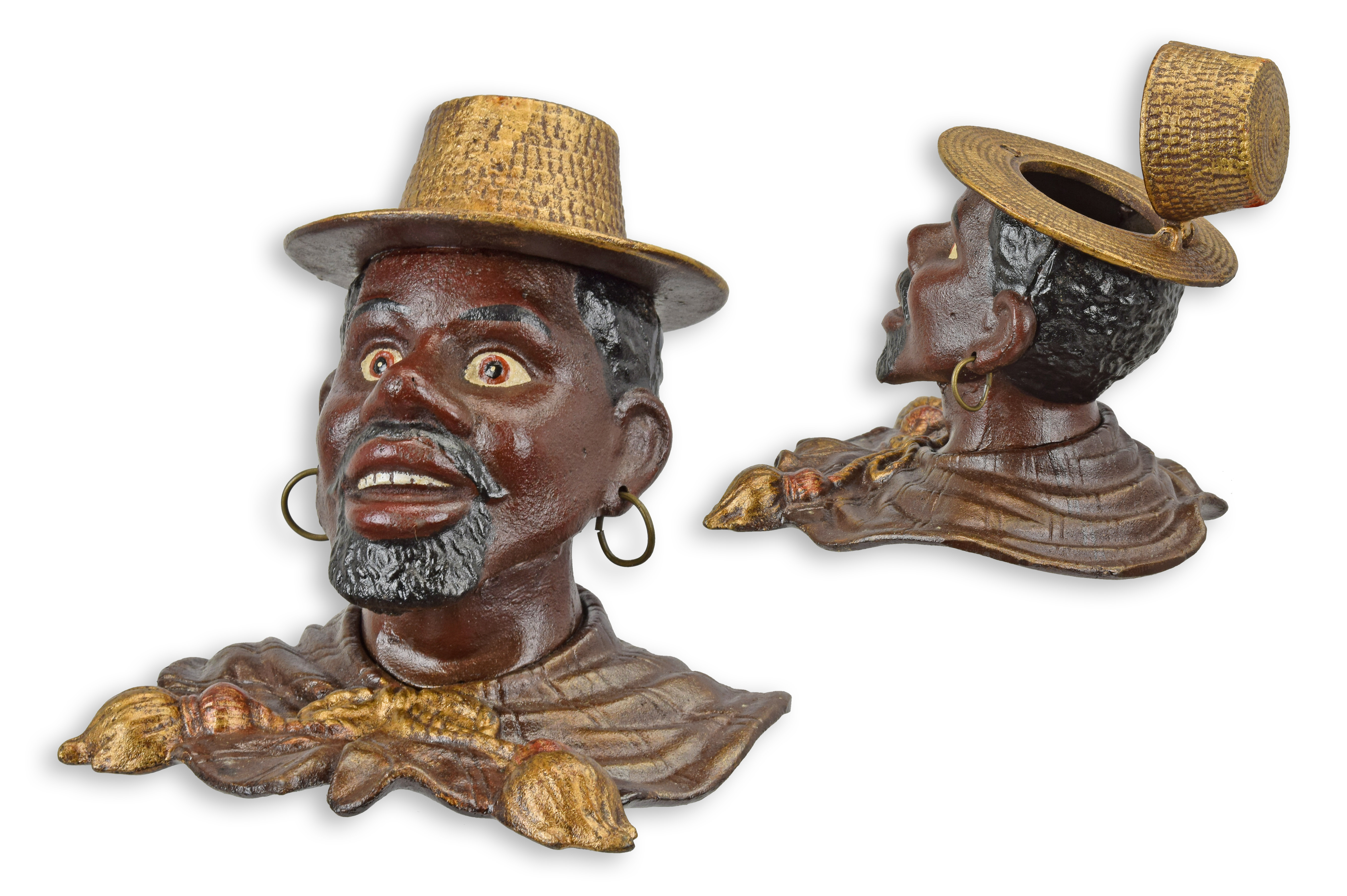 Bronze, Kleidung, Hut, Person, Gesicht