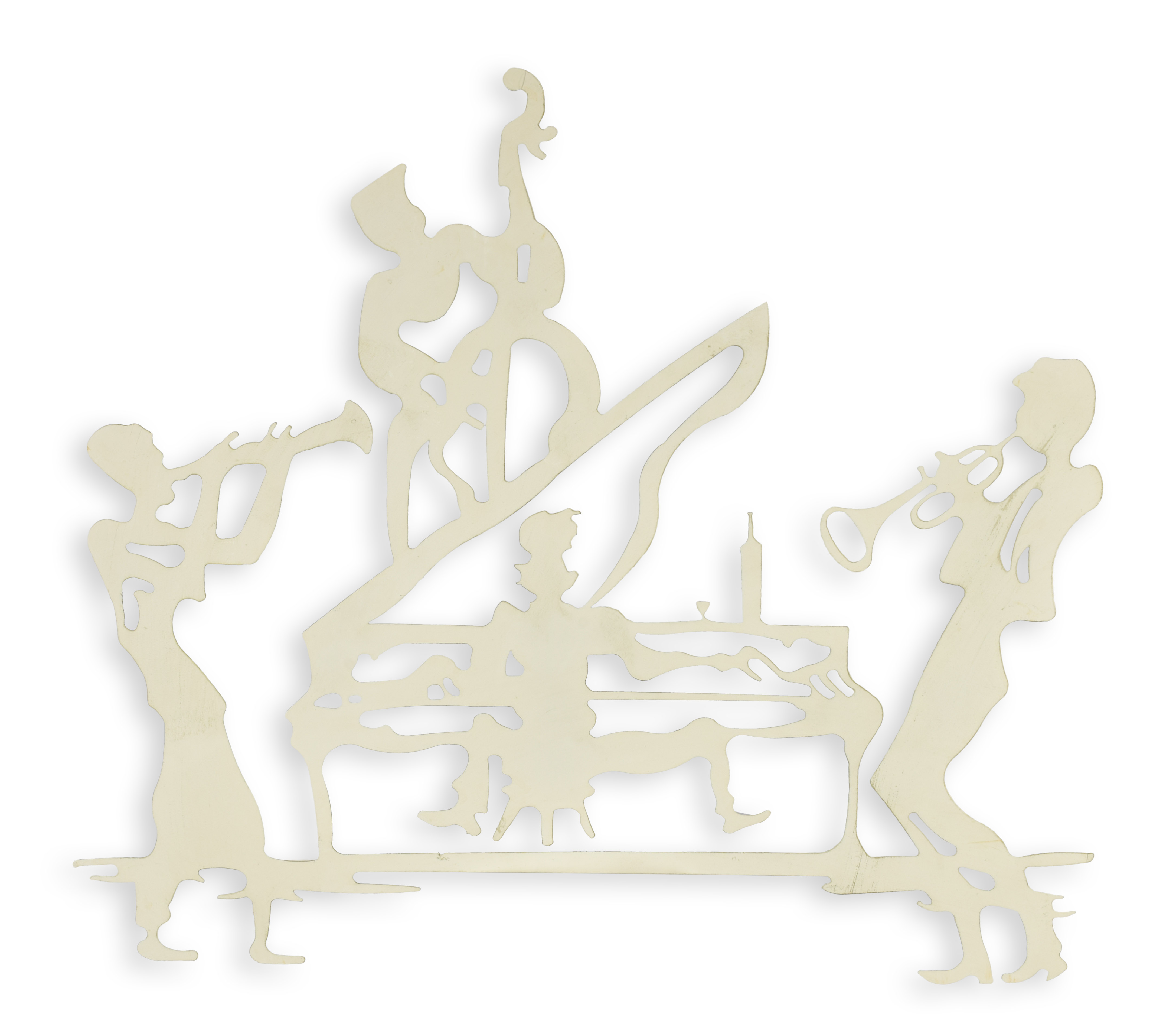 Musiker Wanddekoration Replikat Retro Design Dekoration