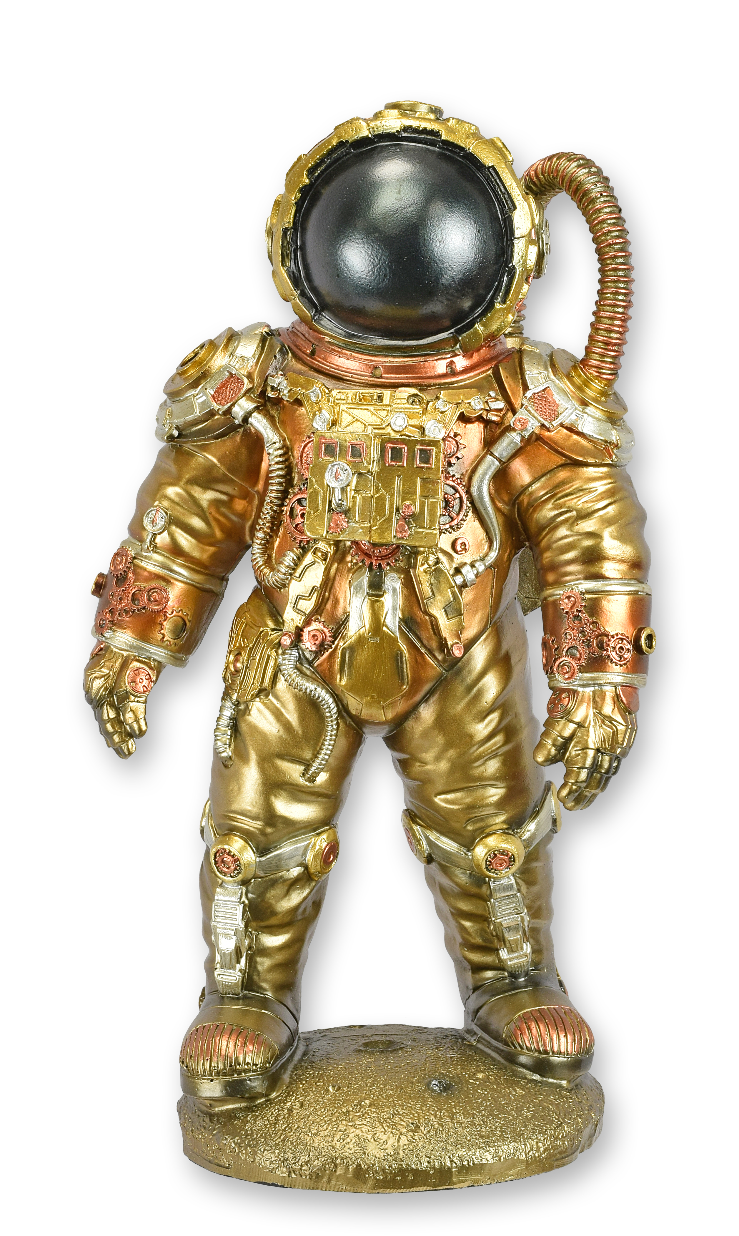 Steampunk Figur Astronaut Science Fiction Replikat Retro Design Dekoration